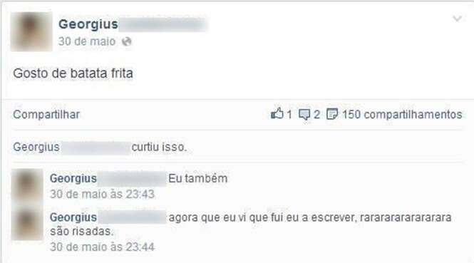 Pessoas que não sabem usar o Facebook