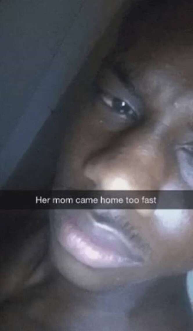 Guy Snapchats Himself Hiding Under Girls Bed After Her Mom Came Home Early