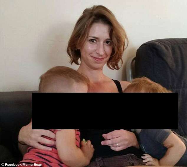 Mulher causa polêmica ao postar no Facebook imagem dela amamentando seu filho e o de uma amiga