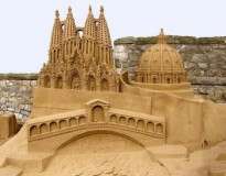 30 esculturas de areia impressionantes