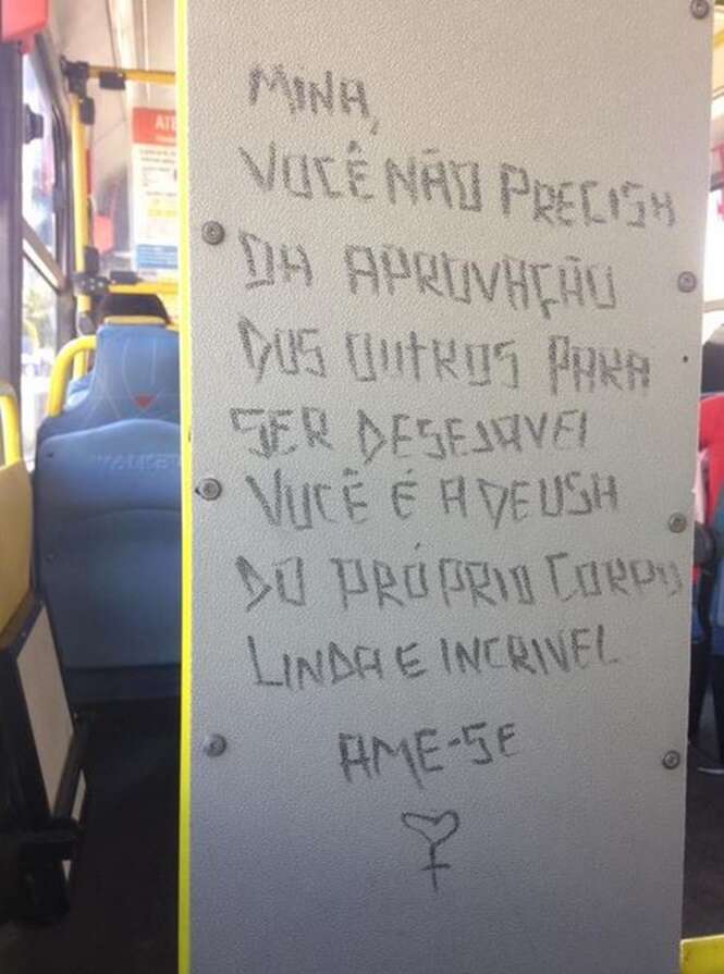 Poetas que deixaram suas marcas em ônibus brasileiros