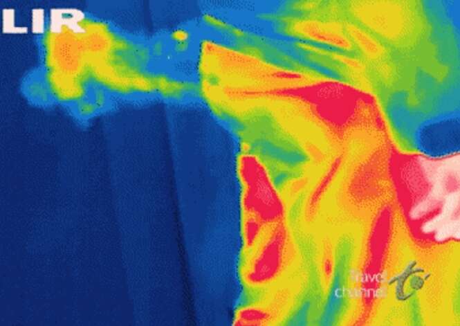 Cenas curiosas com visão térmica que você não enxergaria a olho nu