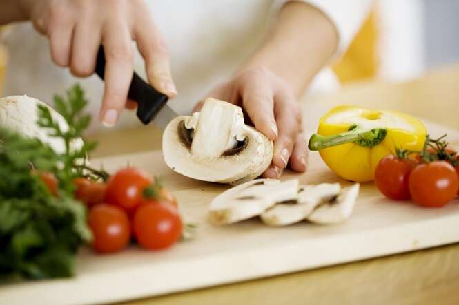 preparing food