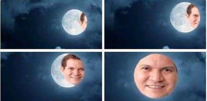 Memes sobre o eclipse e lua de sangue do último domingo (27)