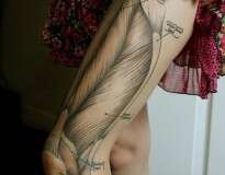 28 tatuagens “transparentes” inspiradas no interior do corpo humano