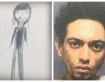 Menina de 11 anos desenha espécie de retrato-falado de ladrão que roubou sua casa e bandido é preso pela polícia