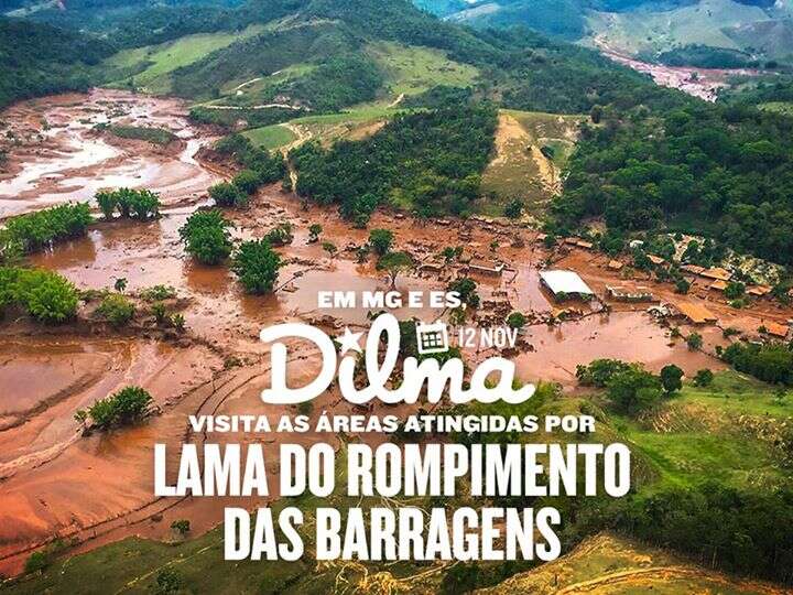 Post da presidente Dilma sobre tragédia em barragem de Minas Gerais causa revolta entre usuários do Facebook