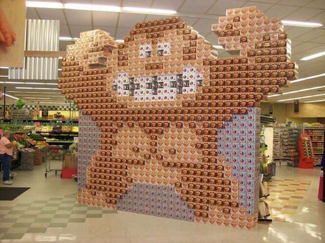 Supermercados que usam a criatividade para vender seus produtos