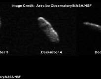 Gigantesco asteroide passará pela Terra na véspera de Natal