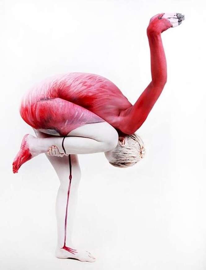 via Thomas van de Wall / Gesine Marwedel Bodypainting 