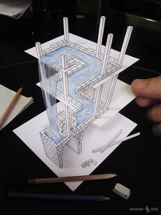 18 Desenhos Em 3d Que Vão Te Impressionar