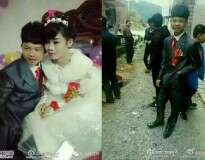 Casamento causa polêmica após internautas afirmarem que noivos têm 13 anos de idade