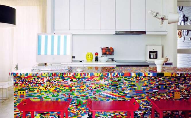 Fotos demonstrando formas incríveis de se usar Lego