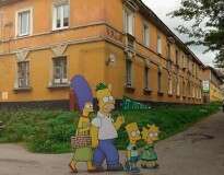 15 personagens de desenhos animados inseridos em situações do nosso cotidiano