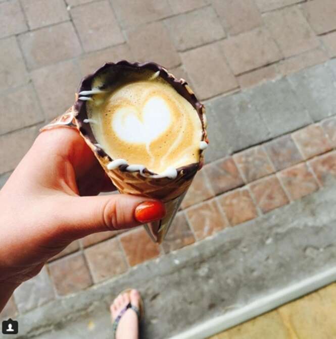 Café em casquinha de sorvete se torna tendência na África do Sul