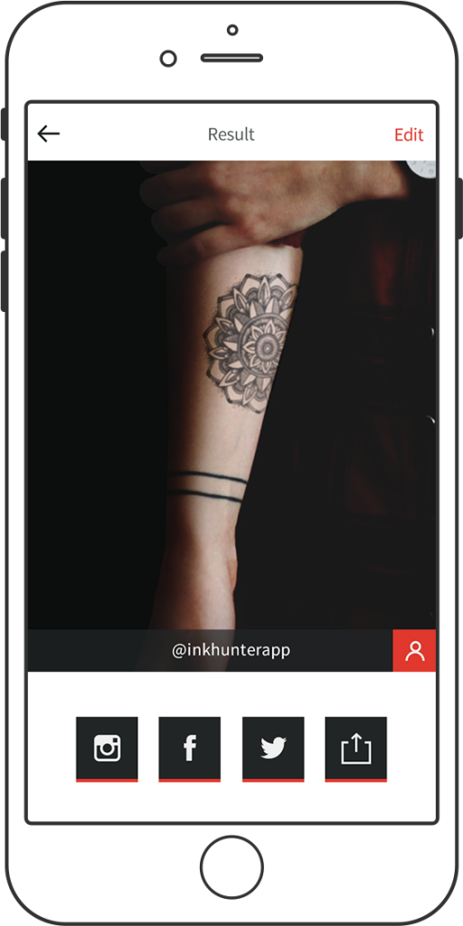 Aplicativo inovador permite testar como ficará tatuagem no corpo