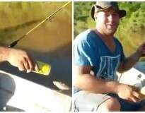 Vídeo: pescadores brasileiros fazem peixe beber quase uma lata inteira de cerveja durante pesca em rio