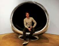 Que tal uma cadeira feita com turbina de avião?