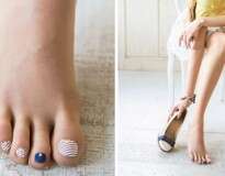 Japoneses inventam meia-calça para quem tem preguiça de fazer as unhas dos pés
