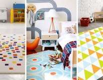 10 tapetes coloridos que vão deixar o quarto das crianças mais divertido