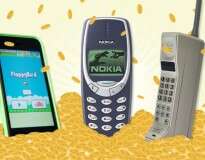 6 telefones celulares ultrapassados que valem um bom dinheiro