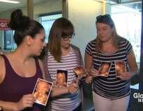Mães recebem resultados iguais de ultrassom em clínica pré-natal e ficam revoltadas