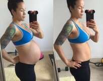 Mulher posta foto inacreditável de seu corpo apenas dois dias após dar à luz