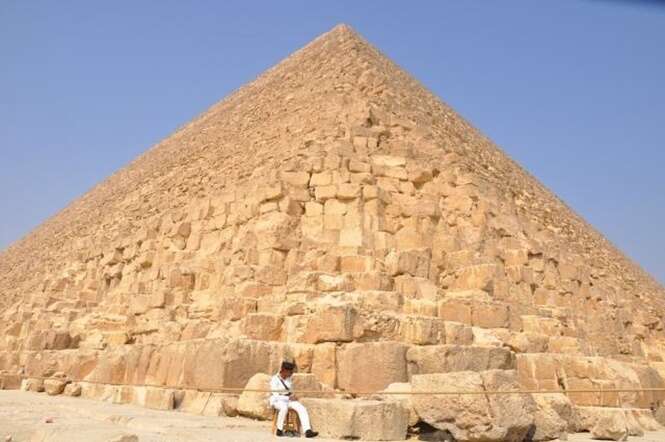 Grande Pirâmide de Gizé. Foto: megacurioso
