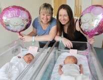 Irmãs dão à luz no mesmo dia e no mesmo hospital sem uma saber que a outra estava lá