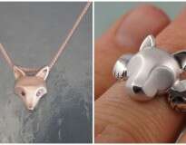 Artista cria joias de animais feitas de prata e bronze