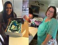 Mãe permite que filha escolha bolo de formatura, se decepciona com resultado e momento viraliza na web