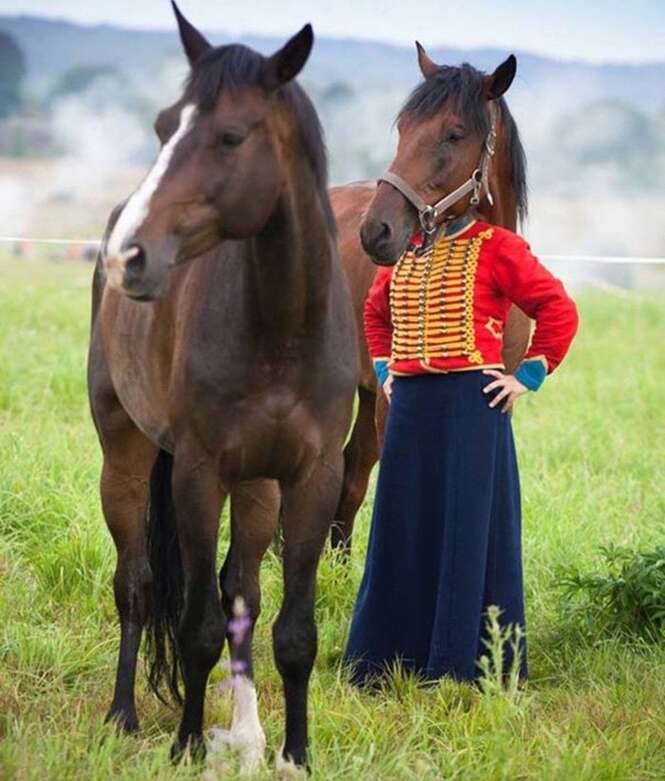 Fotos perfeitamente cronometradas encontradas na internet