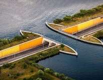 Holandeses constroem ponte subaquática que desafia as leis da física
