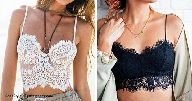 Bralette, a roupa íntima que você pode exibir sem se preocupar