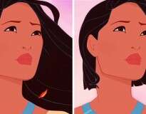 12 ilustrações provando que o cabelo curto não combina com as princesas Disney