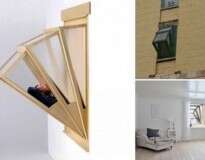 Conheça a janela para pequenos apartamentos que pode se transformar em uma varanda