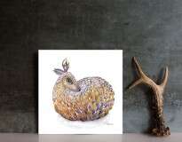 Artista cria pinturas detalhadas inspiradas em animais de florestas