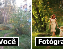 A diferença entre fotos de pessoas comuns e de fotógrafos profissionais