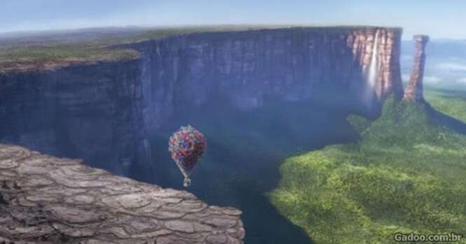 Conheça o local fonte de inspiração do filme “Up, Altas Aventuras”