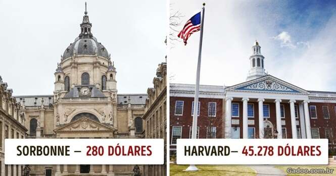 Quanto você gastaria para estudar nas melhores universidades do planeta