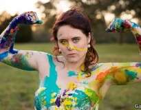 Após o noivo cancelar o casamento esta mulher fez uma incrível sessão de fotos