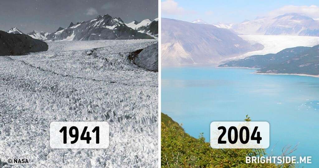 Fotos da NASA provando como nosso planeta está mudando
