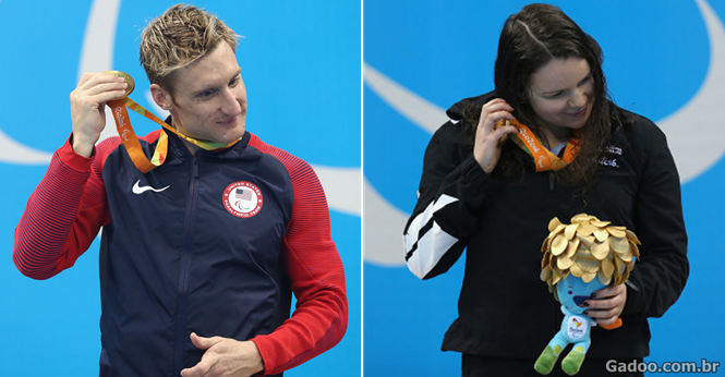 Atletas paraolímpicos podem pela primeira vez escutar suas medalhas