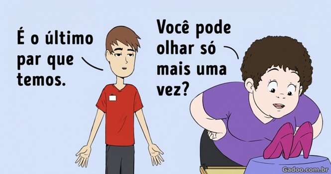 Ilustrações mostrando o que significa dar atenção ao cliente