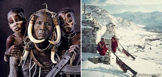 Fotos fantásticas das tribos mais incríveis do planeta