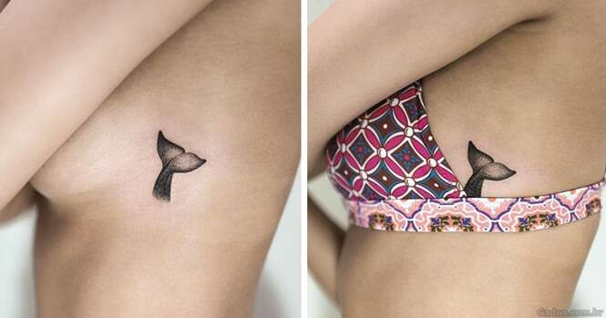Lindas e delicadas tatuagens feitas por um artista sul-coreano