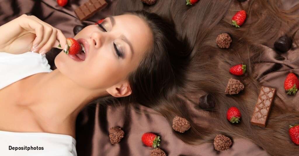 Comer chocolate não engorda.