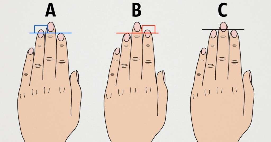 O que o comprimento de seus dedos revela sobre a sua personalidade?