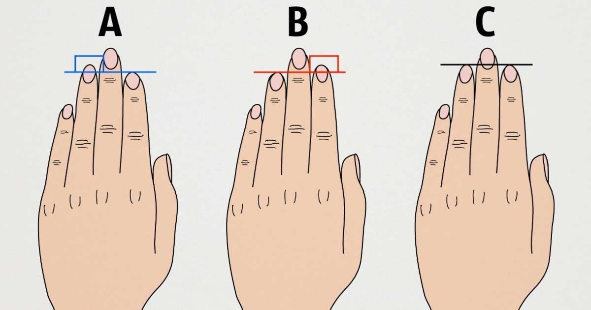 O que o comprimento de seus dedos revela sobre a sua personalidade?