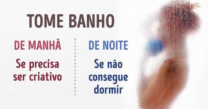 Saiba qual é o melhor horário para tomar banho, segundo a ciência